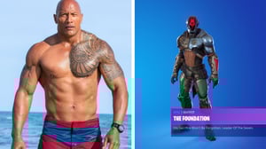 This is the Avatar Image for the Foundation (Fortnite) (Dwayne "The Rock" Johnson) AI Voice and Text to Speech Generator